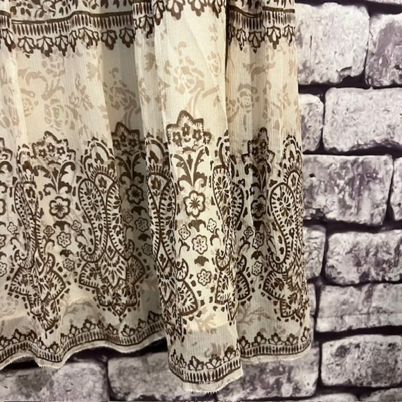 Jones New York Fully Silk Lined Flare Skirt Size Large - Picture 9 of 10